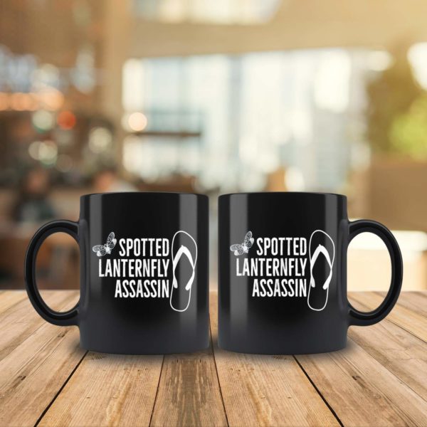 Spotted Lanternfly Assassin Flip Flop Mugs