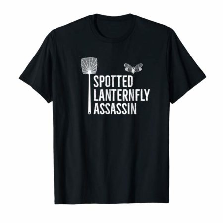 Spotted Lanternfly Assassin Black Tee
